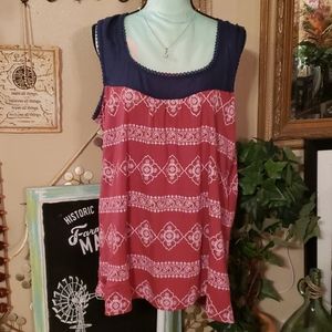 New with Tags American Canvas Tank Top 1X